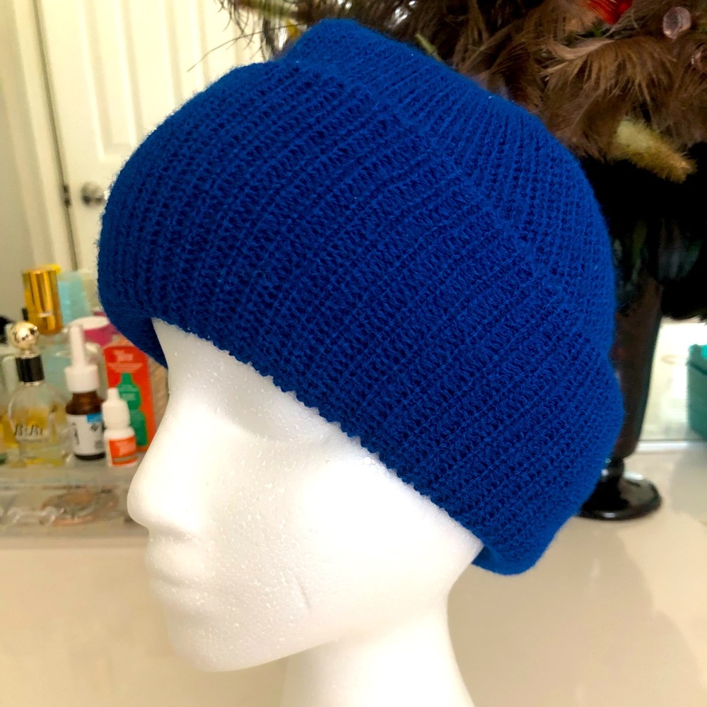 Blue Beanie Hat